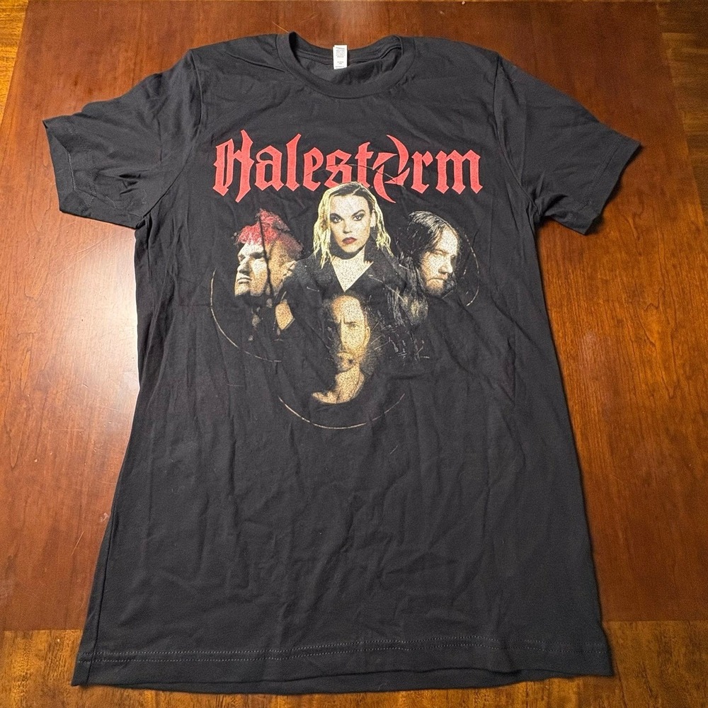 Halestorm Summer Tour 2023 Lzzy Hale Double Sided Band T-Shirt Medium